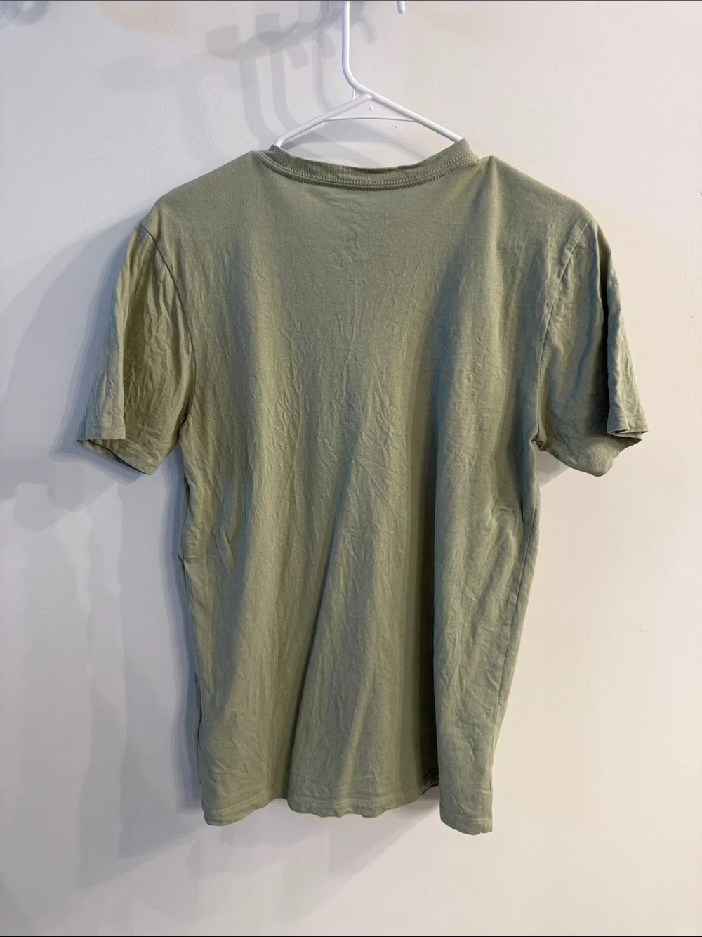 The North Face light Olive Green Logo Tee with Dark Logo